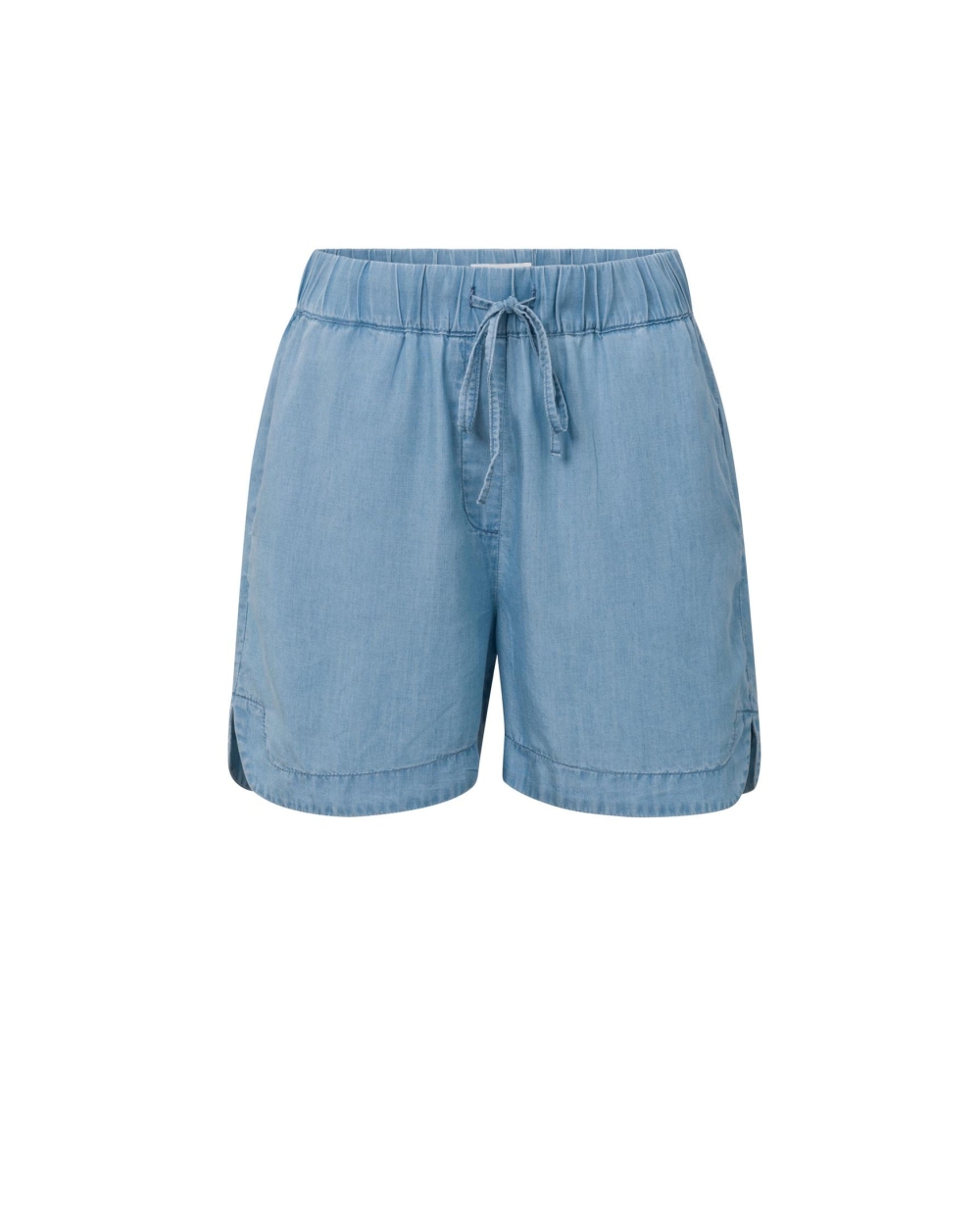 CHAMBRAY SHORT LICHT BLAUW