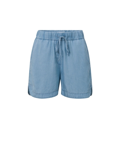 CHAMBRAY SHORT LICHT BLAUW