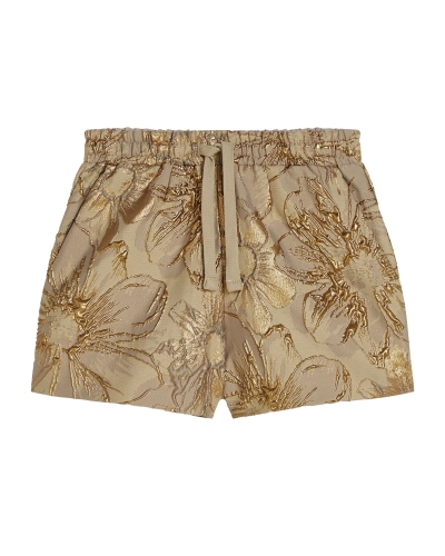 SHORT FLORIAN LILA GOUD