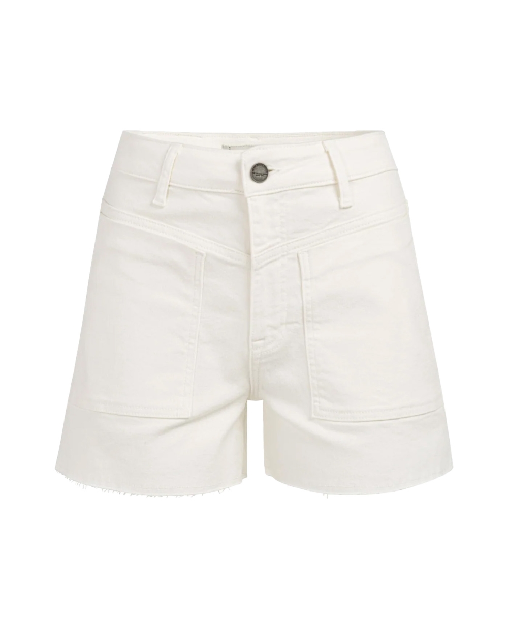 SHORT MET ZAKDETAILS ECRU