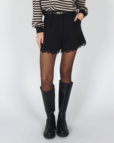 Gossip SHORT MET KANT ZWART
