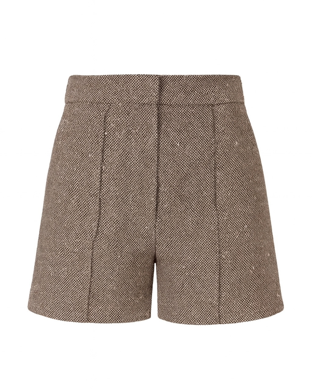 SHORT MET STRASS BRUIN