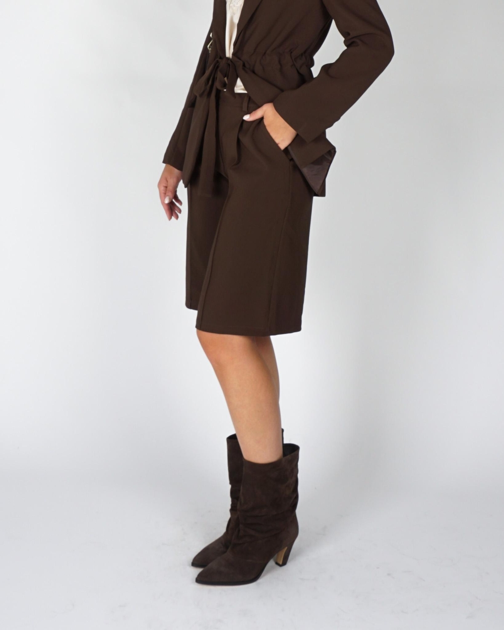 Gossip PANTALON BERMUDA Bruin