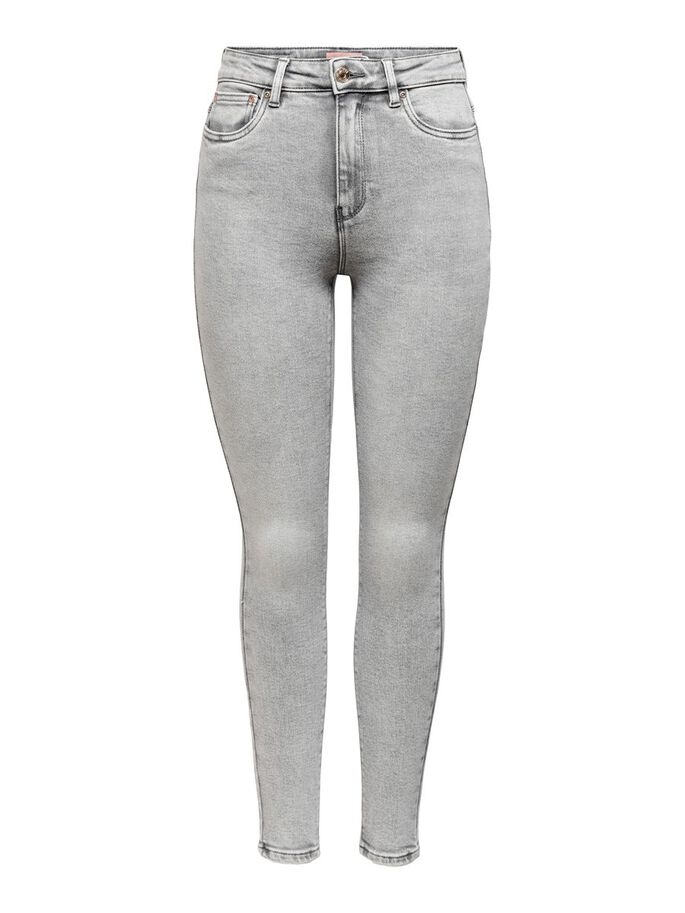 MILA HW JEANS LICHT GRIJS
