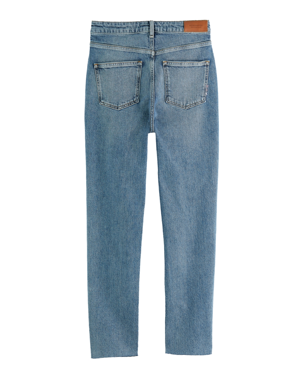 HIGH-RISE SLIM FIT JEANS 