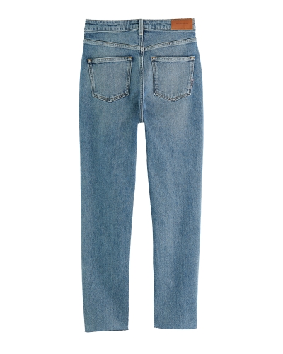 HIGH-RISE SLIM FIT JEANS 