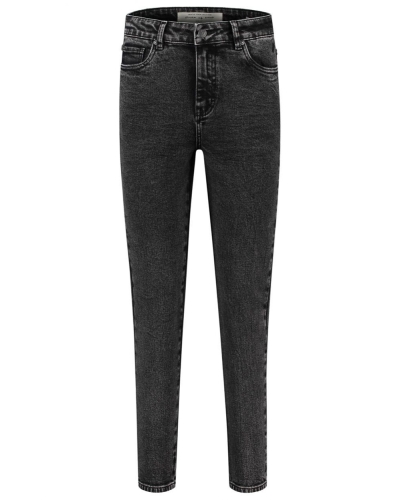 Circle of Trust CHLOE ZWARTE HIGH-WAIST MOM JEANS 