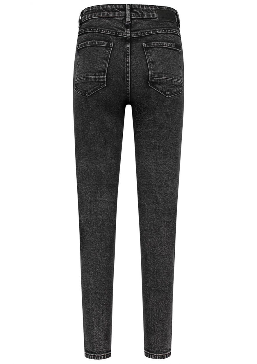 CHLOE ZWARTE HIGH-WAIST MOM JEANS 