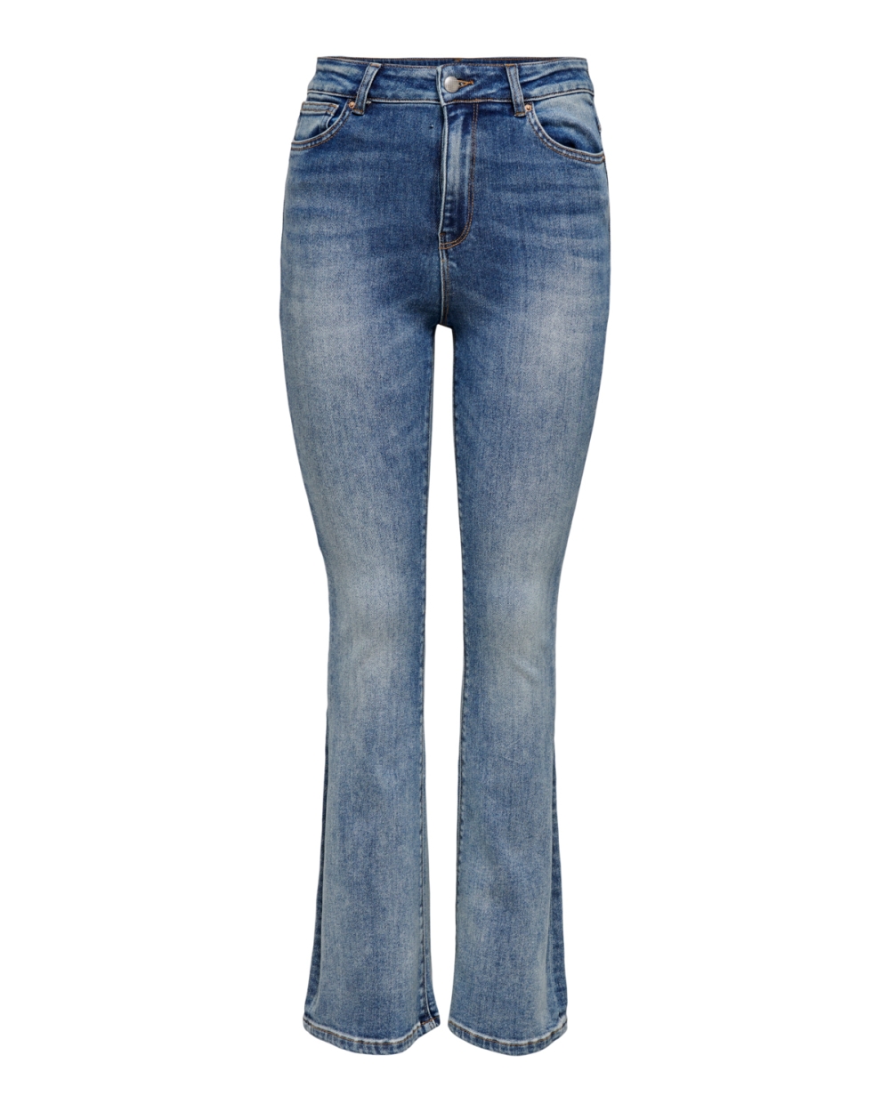 MILA FLARED JEANS BLAUW