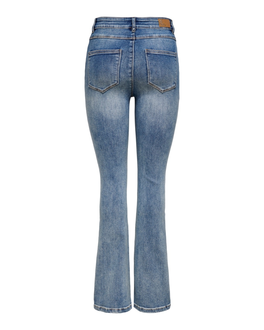 MILA FLARED JEANS BLAUW