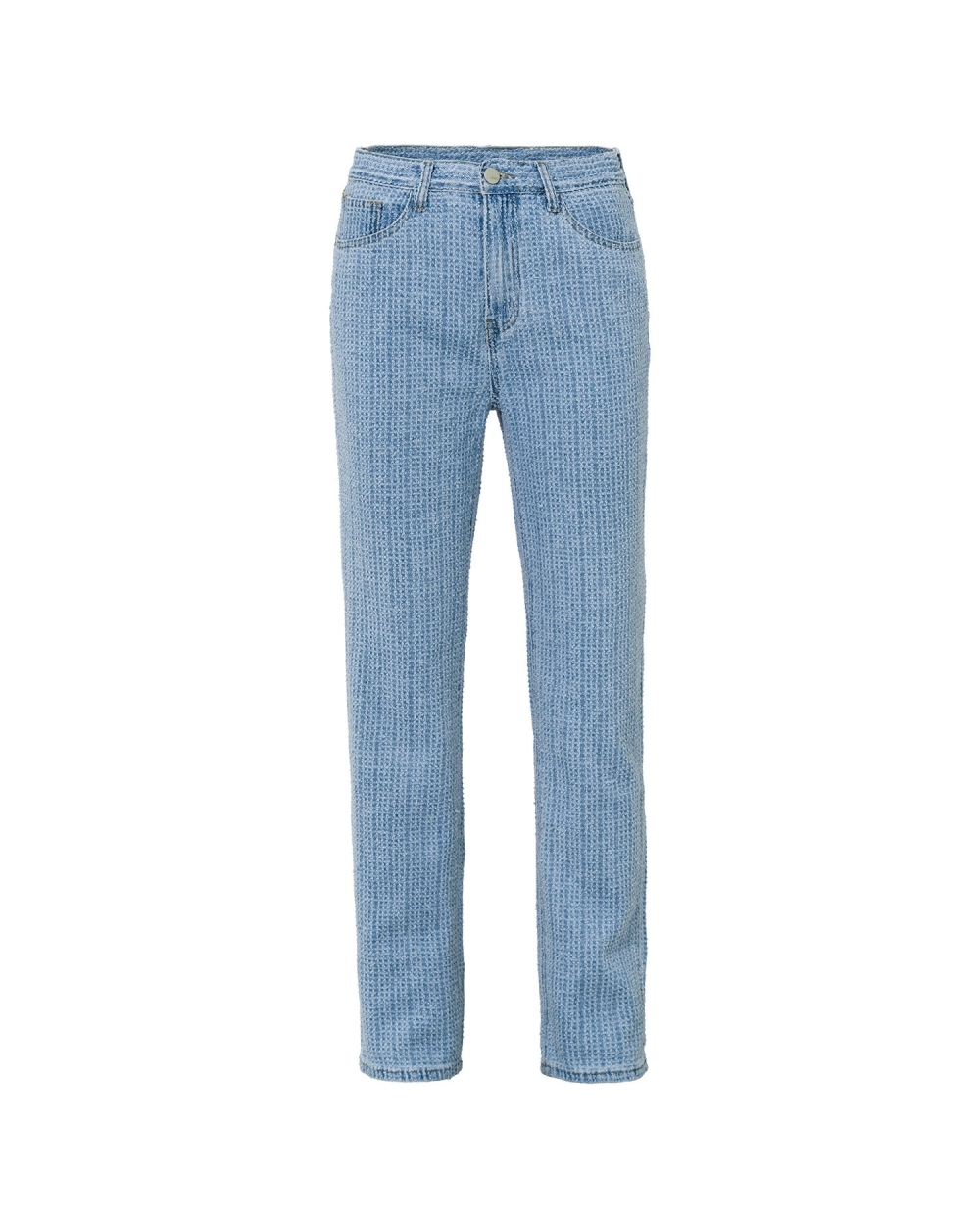 LAYLA STRAIGHT LEG JEANS MET FIJNE PRINT