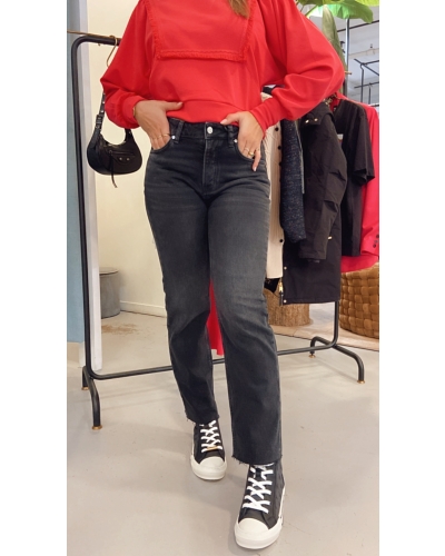 THE SKY STRAIGHT FIT JEANS - STONE IT