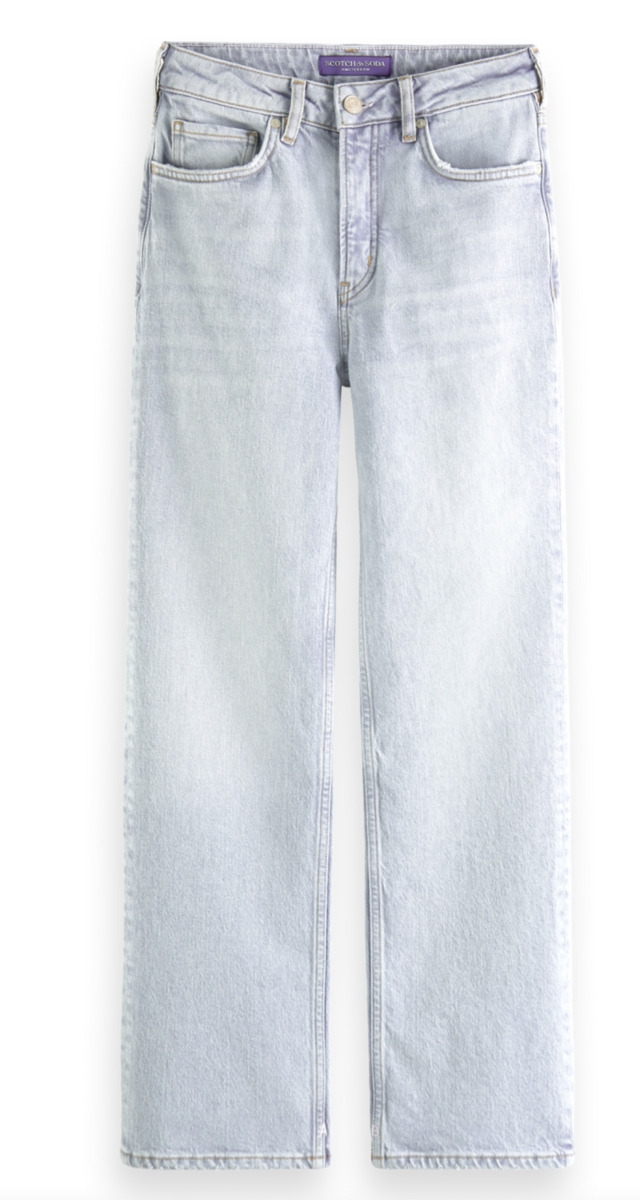 SCOTCH & SODA THE SKY STRAIGHT JEANS GOOD VIBES