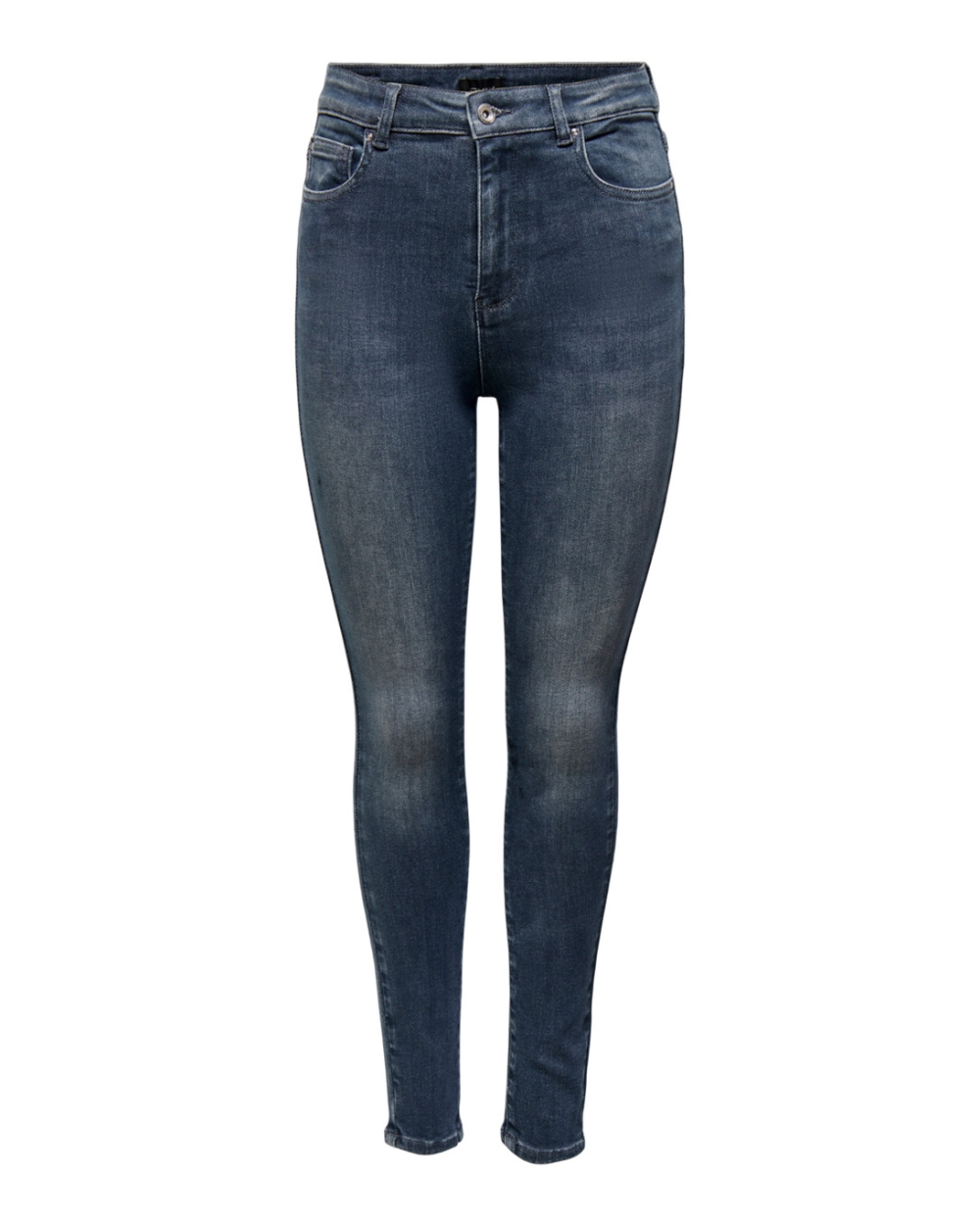 MILA HIGH WAIST SKINNY JEANS DONKERBLAUW