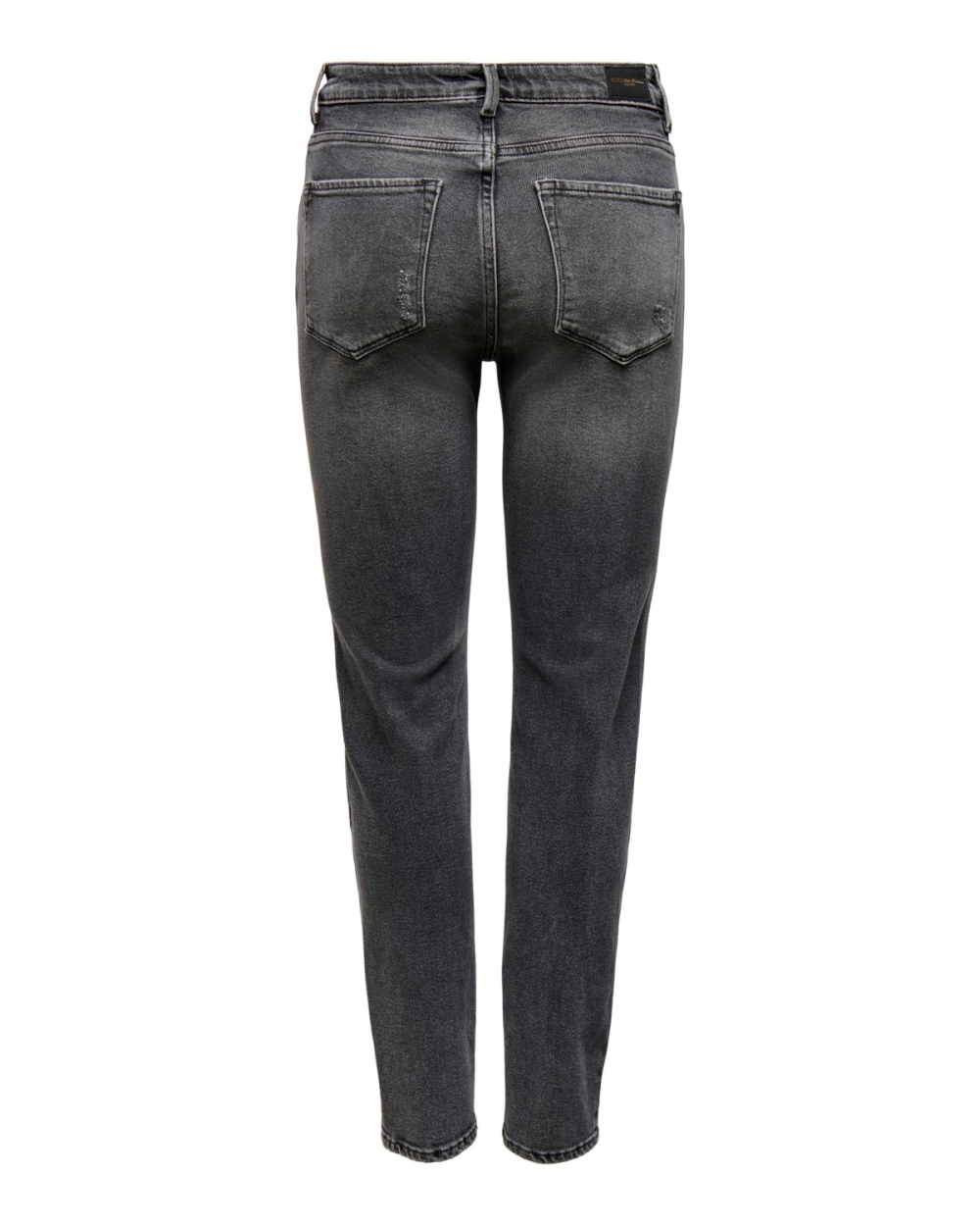 EMILY STRETCH HW JEANS DARK GREY DENIM