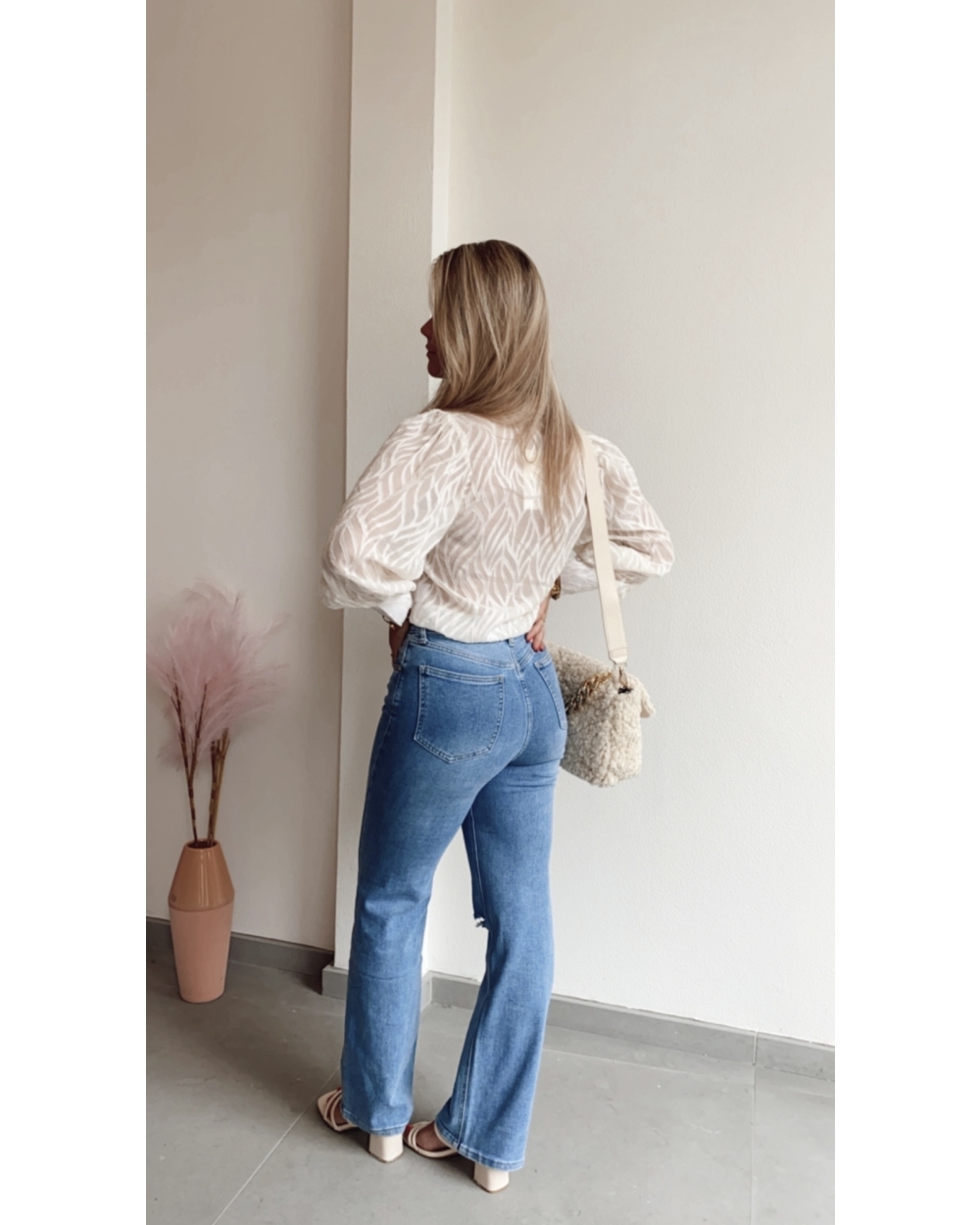 MOLLIE JEANS DENIM BLUE