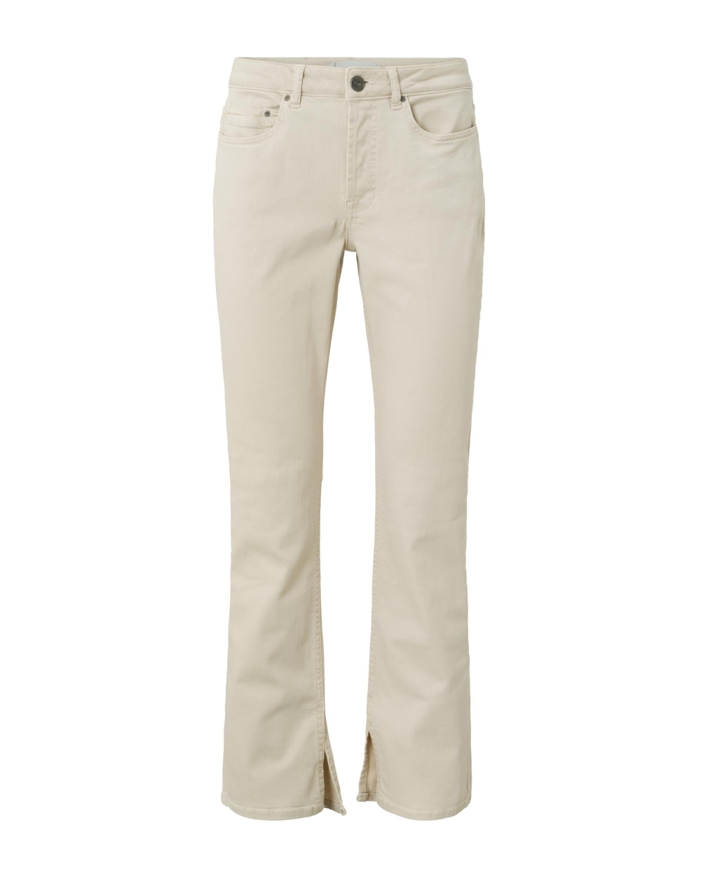 DENIM KICK FLAIR MET SPLIT BEIGE