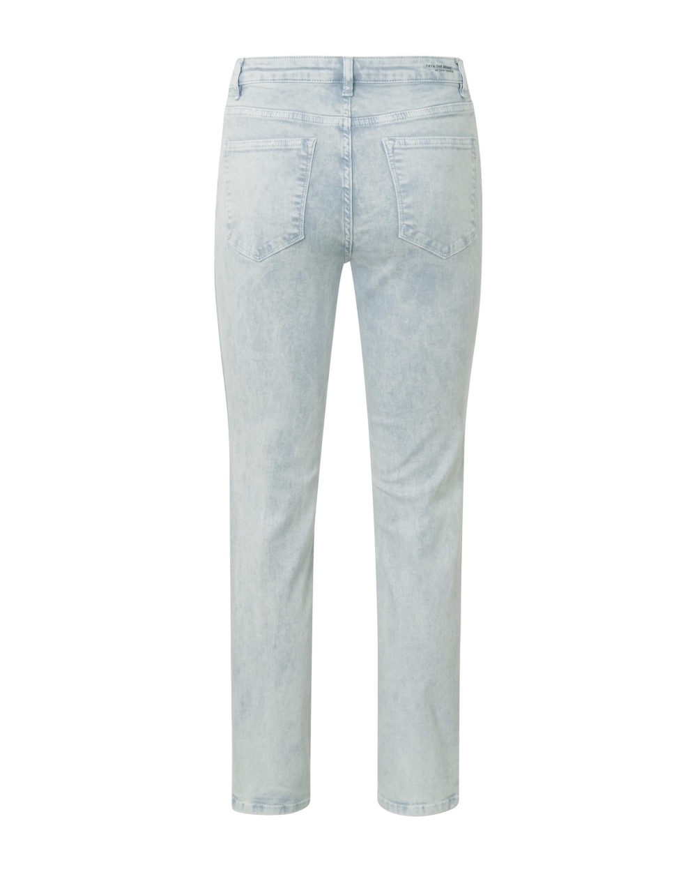 COLOURED STRAIGHT DENIM BLAUW