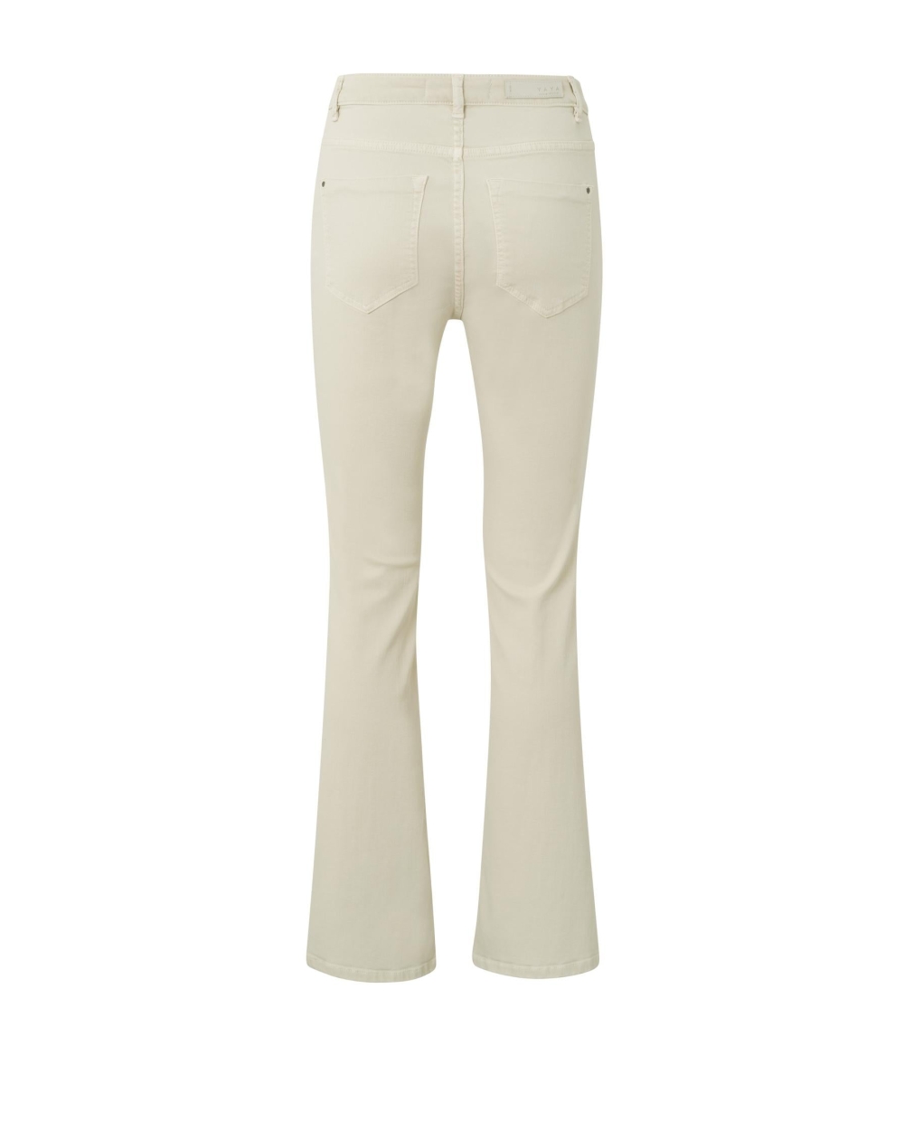 FLARED DENIM HIGH WAIST 30 INCH SAND