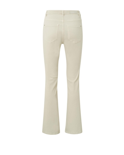 FLARED DENIM HIGH WAIST 30 INCH SAND