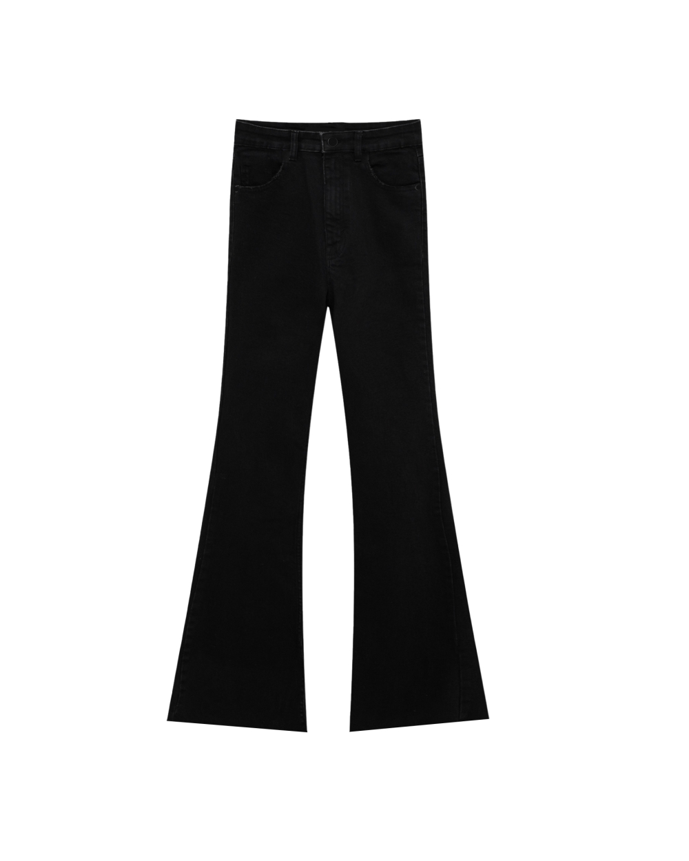ZWARTE FLARED JEANS