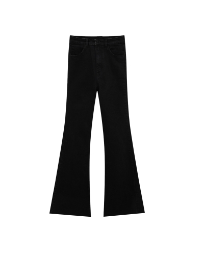 ZWARTE FLARED JEANS
