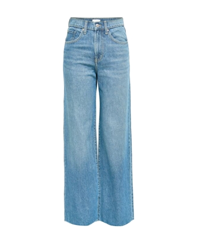 Gossip WIDE LEG JEANS MID BLUE