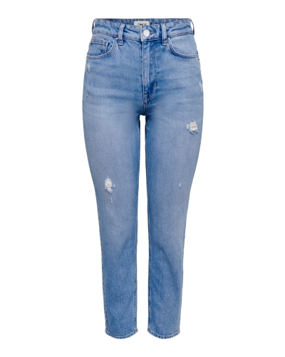 Only JEANS EMILY HW STR ANK DNM LIGHT BLUE
