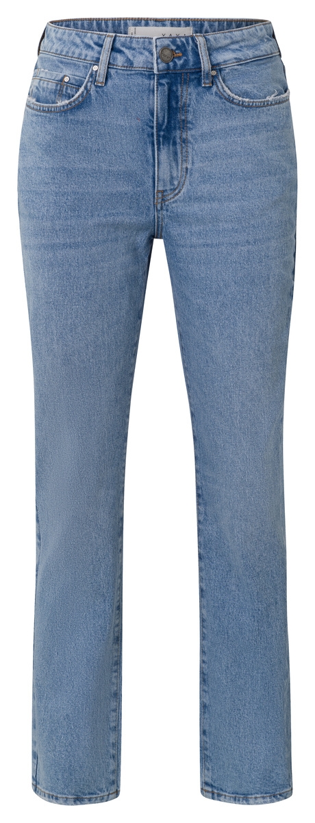 DENIM JEANS MET HOGE TAILLE