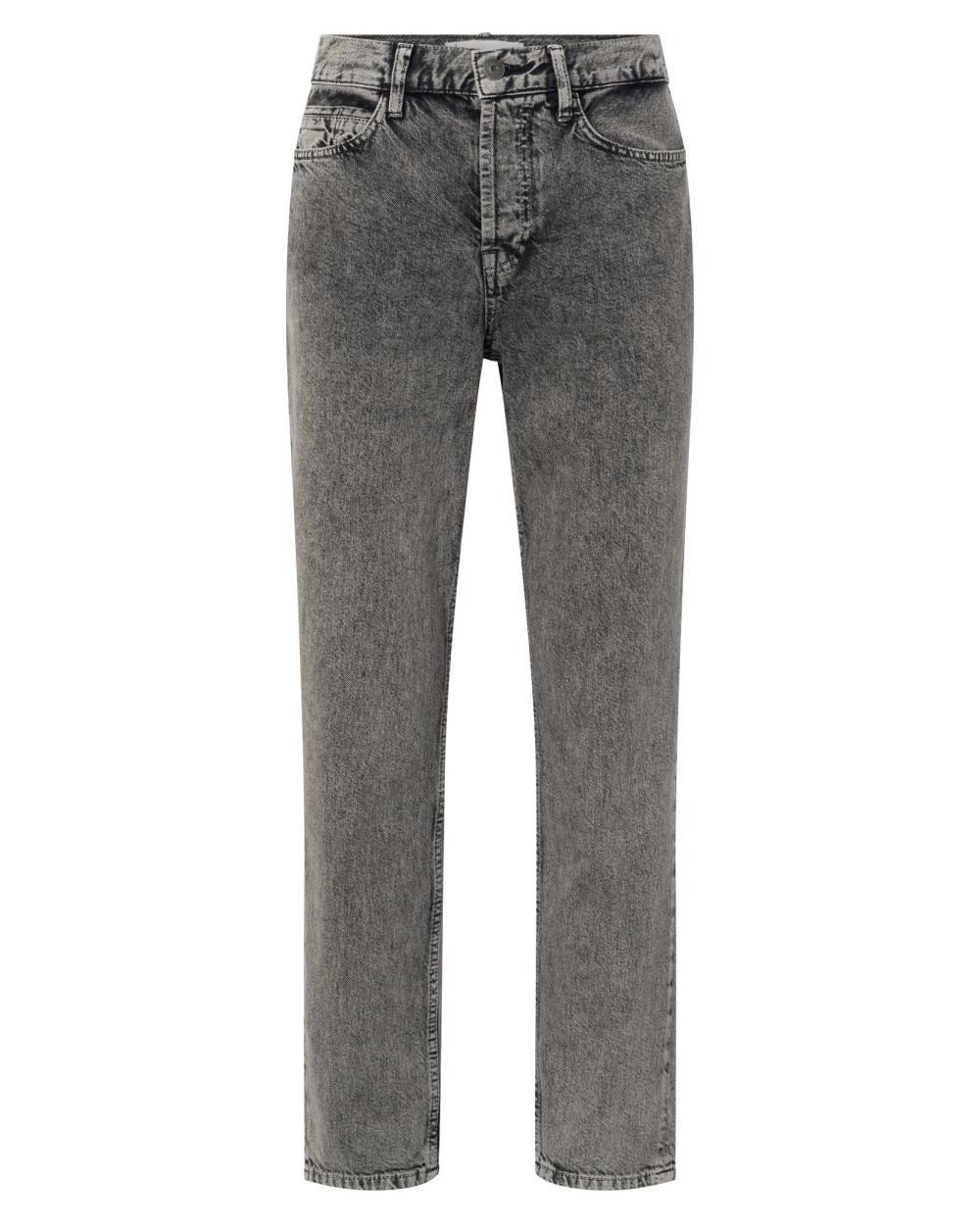 HIGH WAIST DENIM BROEK