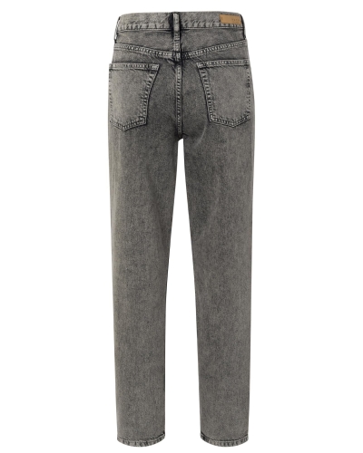 HIGH WAIST DENIM BROEK