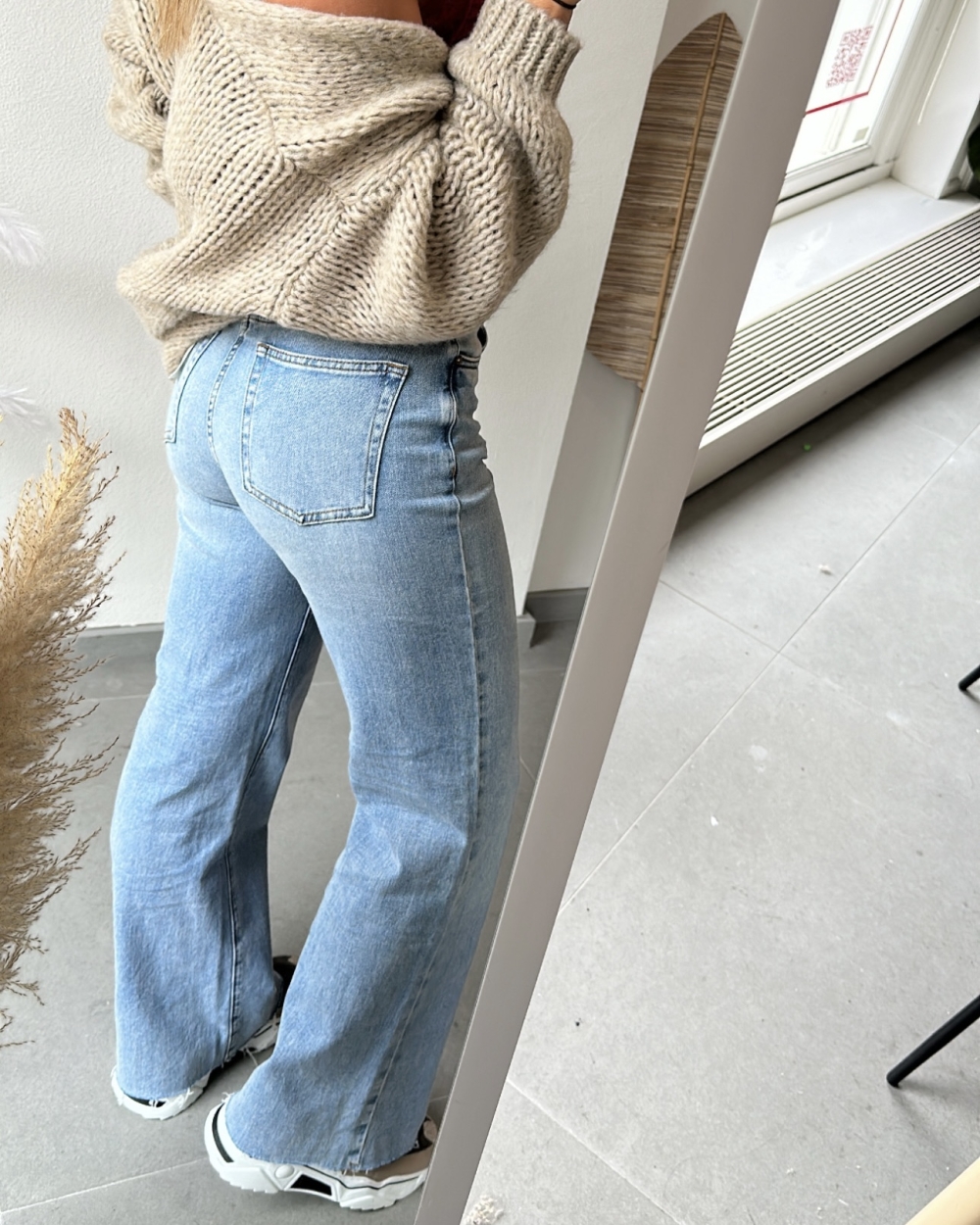 JEANS MADDY LICHTBLAUW 