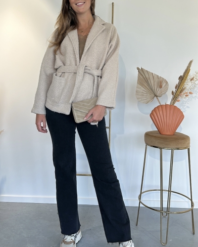 Gossip WIDE LEG JEANS IRIS ZWART