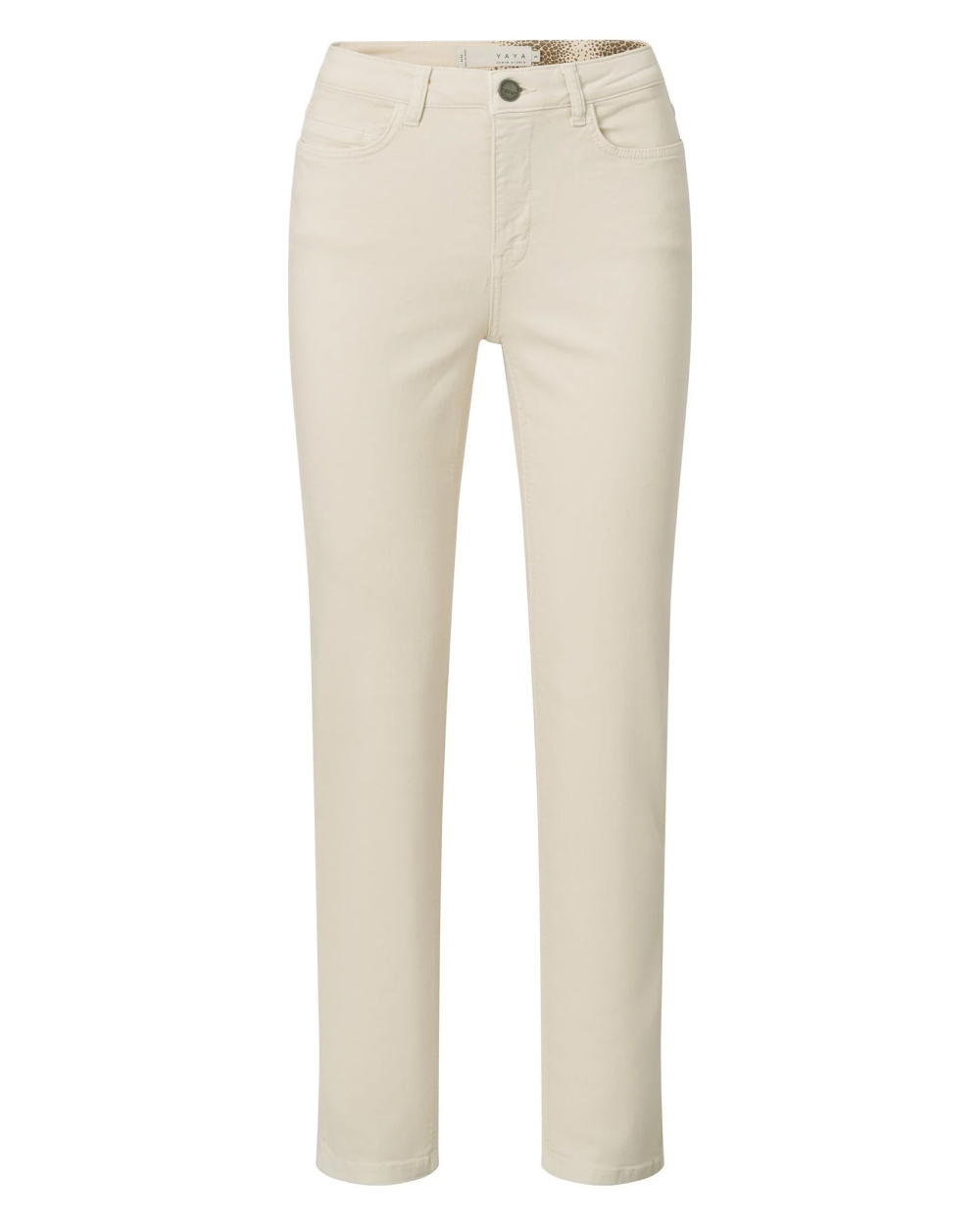 STRAIGHT LEG BROEK ECRU