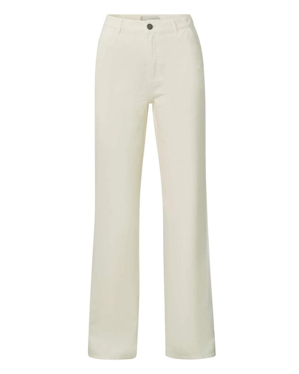 WIDE LEG JEANS ECRU