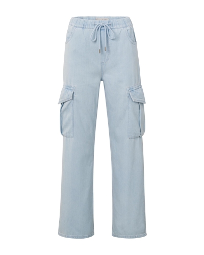 CARGO DENIM BLAUW