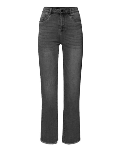 Gossip WIDE LEG JEANS IRIS DONKERGRIJS