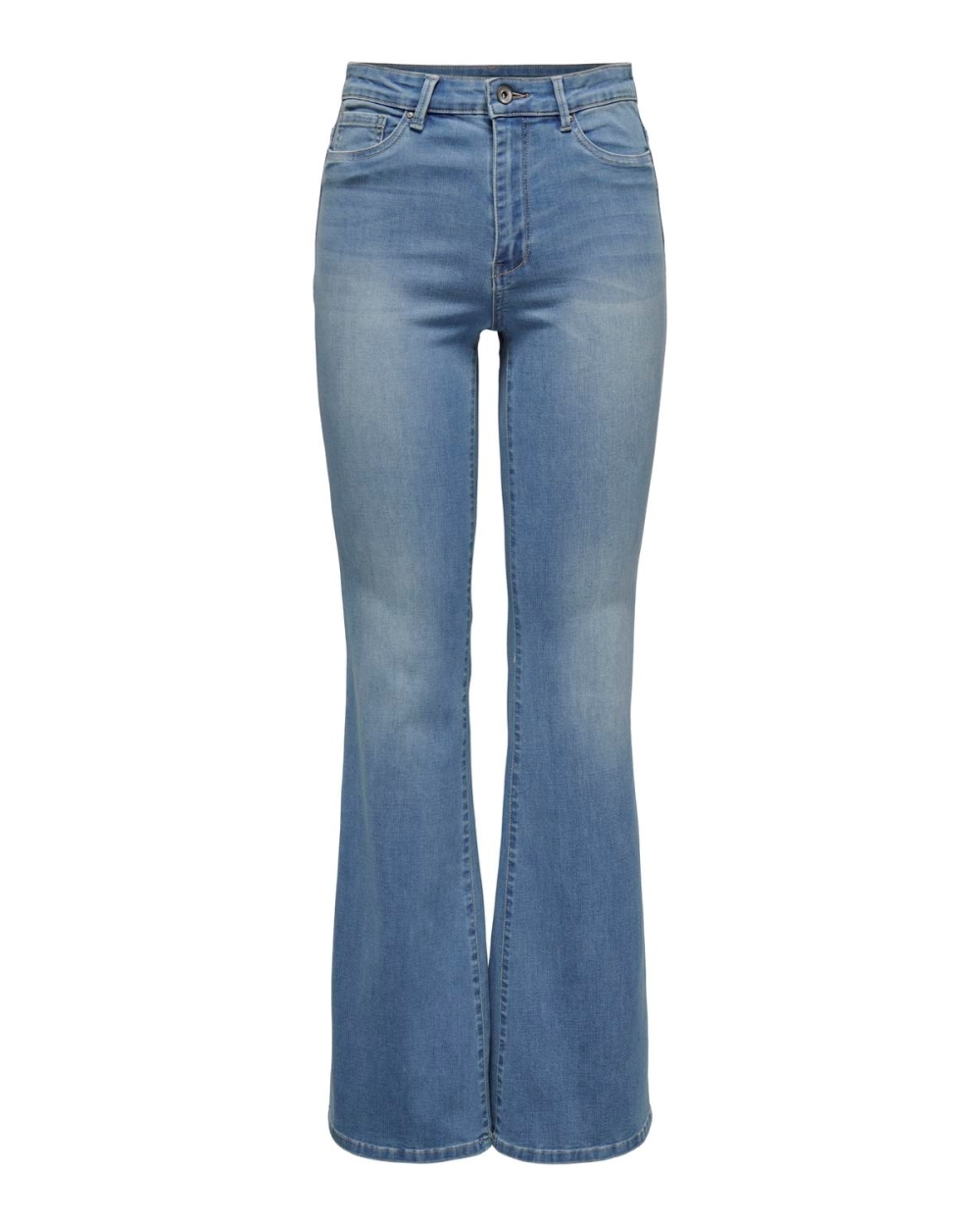 FLARED JEANS ROSE LICHTBLAUW