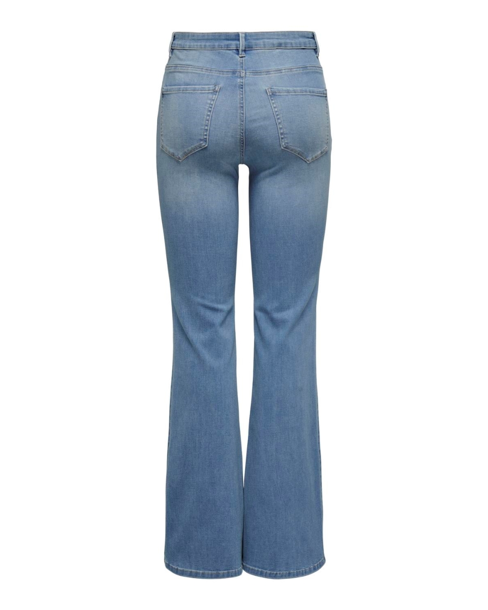 FLARED JEANS ROSE LICHTBLAUW