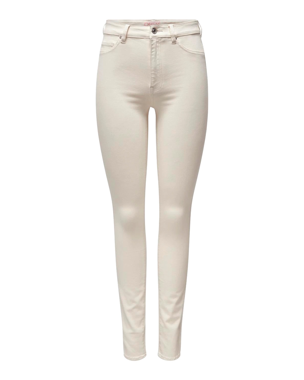 SKINNY JEANS ROSE ECRU