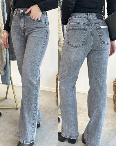 Gossip WIDE LEG JEANS GRIJS