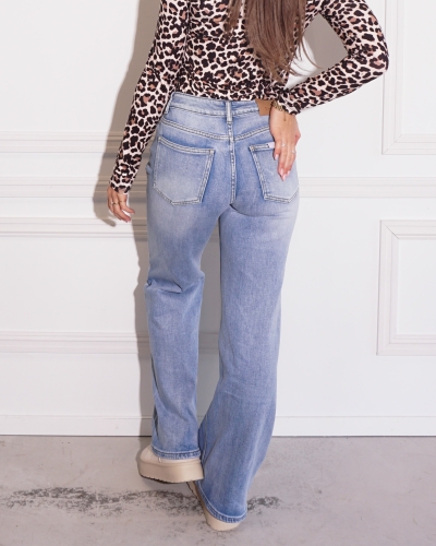 JEANS SANNE BLAUW