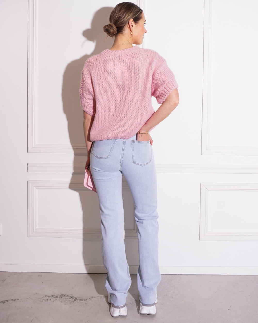 TALL JEANS LICHTBLAUW