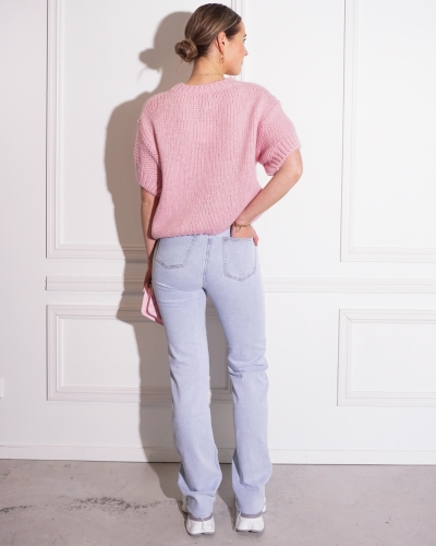 TALL JEANS LICHTBLAUW