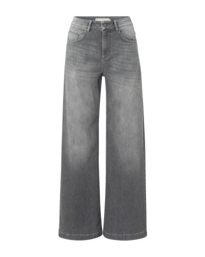 EXTRA WIDE LEG JEANS L34 GRIJS