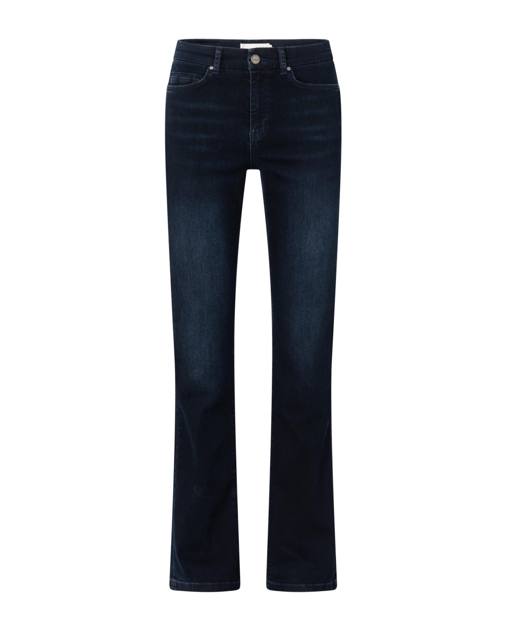 MID WAIST FLARED DENIM