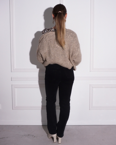  STRAIGHT JEANS CLARA ZWART