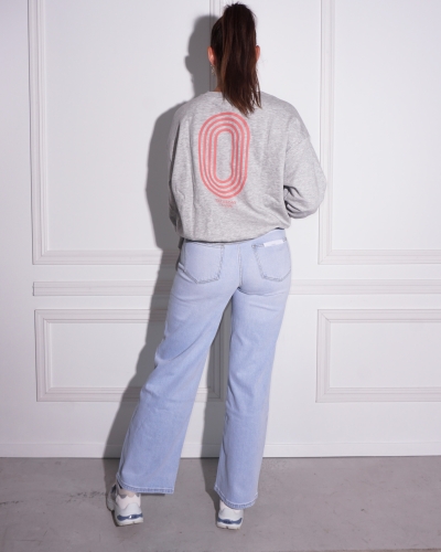 WIDE LEG JEANS INES BLAUW