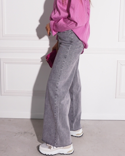 Gossip WIDE LEG JEANS VERA GRIJS