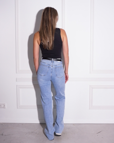 TALL JEANS LICHTBLAUW